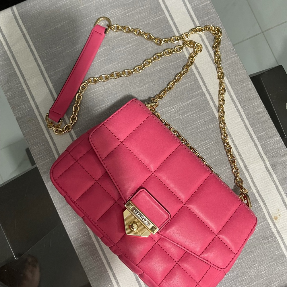 MK Soho Quilted Leather Shoulder Bag - Picture 2 of 11